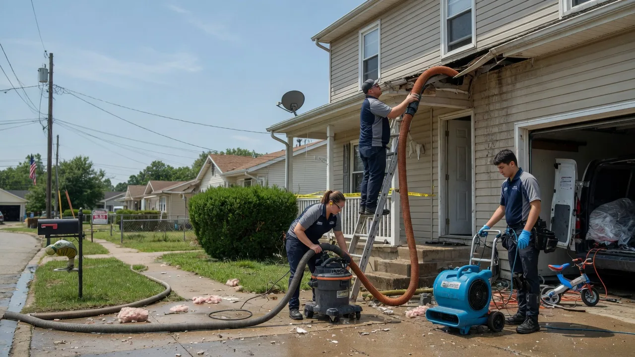 Water Damage Restoration in Bedford, VA near me